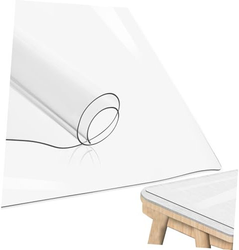 TOPBATHY Cubierta De Mesa Transparente Tapete De Escritorio Protector De Encimera