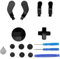 Metall-Thumbsticks-Ersatzteil-Kits, Zubehör für Xbox One Elite Series 2 Controller, Joysticks, Paddles-Kit (Black)