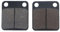 Motorradbremsbeläge Hinten Bremsbeläge Scheiben Schuhe Für 50cc 70cc 90cc 110cc 125cc 140cc 150cc 160cc Pit Dirt Bike ATV Motorrad Roller Bremse Pad