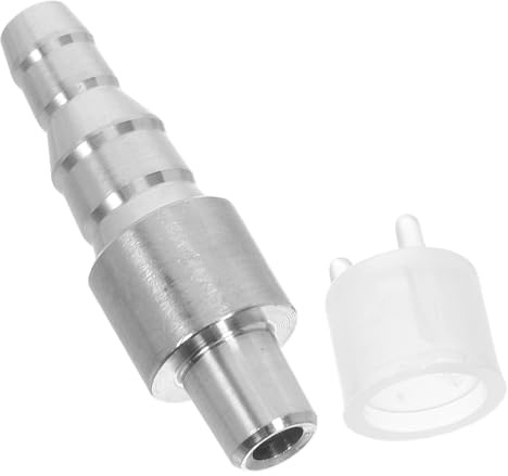 Lurrose Tête de Filtre Absorption Automatique D'eau pour Distributeur D'eau Poids Intégré en Acier Inoxydable pour Thé Gongfu et Usage Distributeur Argenté