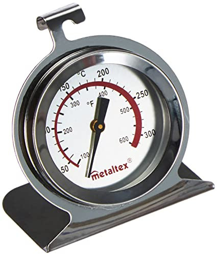 Metaltex 298052 Backofenthermometer aus Edelstahl, Silber
