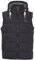 !Solid SDDry Weste Herren Weste Steppweste Outdoor Weste mit Kapuze Stehkragen Eingrifftaschen Baumwollmischung Regular fit, Größe:M, Farbe:Insignia Blue (1991)