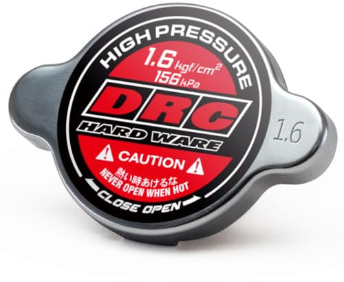 Bouchon de radiateur tarage 1.6kg marque DRC réf D47-31-016 pour moto japonaise