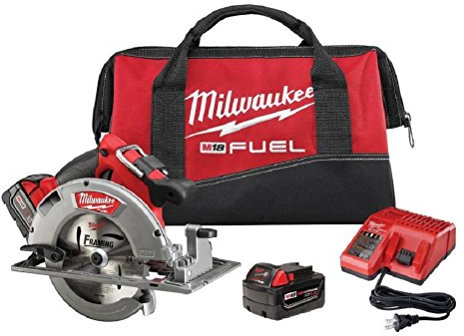 Milwaukee 2731-22 M18 Fuel Circular Saw Battery Kit