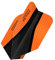HARROWS retina-x Dart Flights – 1 Sets (3) – 100 micron Extra Strong – Slim – Orange