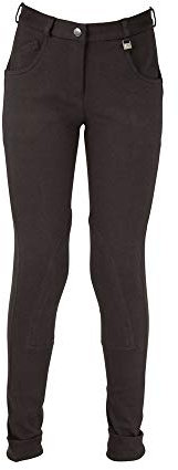 Hyperform 11182P Burton - Pantalones de Montar para niños, Color Negro (, tamaño 50.89 cm