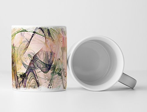Eau Zone Design Abstrakt Tasse Geschenk