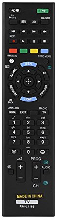 Telecomando Smart TV RM-L1165 per telecomando universale di ricambio per RM-L1165 LED LCD TV