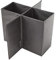 Meyliving Flascheneinsatz Schwarz 24x30x19cm für Faltbox S + L, Ausflug Einkauf Picknick Transport Polyester abwischbar