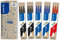 PILOT FriXion Ersatzminen 0.7 – 15 Stück, Schwarz/Blau/Rot – FriXion Nachfüllminen mit radierbarer Tinte – Kompatibel mit FriXion Ball & FriXion Clicker – mittlere Stärke – Gel-Tintenrollermine