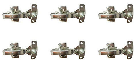 Hettich 95 degrés TH52 Mécanisme de fermeture en douceur intégré Charnière de porte épaisse Armoire de cuisine Armoire Armoire à superposition complète Sensys 8631i (9090260) x6