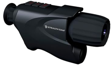 Stealth CAM Shockproof No-Slip 3x20mm HQ Objective Lens High-Resolution 9X Infrared Filter Low Light Night Hunting Digital Monocular