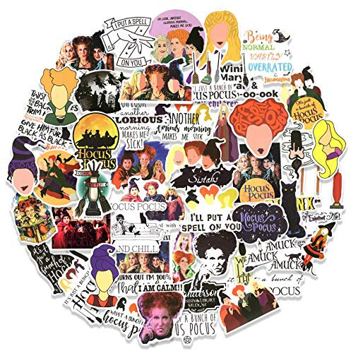 50 adesivi impermeabili in vinile per bottiglie d'acqua, fiaschetta, skateboard, custodia per telefono, decalcomanie alla moda per ragazzi, adulti e bambini