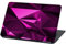 Laptop Folie Cover Abstrakt Klebefolie Notebook Aufkleber Schutzhülle selbstklebend Vinyl Skin Sticker (LP54 Polygon Pink, 15 Zoll)