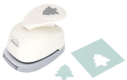 Bira Craft Stanzer für Bastelarbeiten, Tanne, 1 Form, 2,5 cm, für Papierbastelarbeiten, Scrapbooking