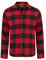 riverso Chemise de Loisirs RIVArne - Coupe Droite - en Flanelle - Manches Longues - Gris, Marron, Jaune, Rouge, Vert - S - 5XL - 100% Coton - Rouge Cerise (15300), XL