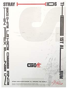 JYP Ent Stray Kids GO LIVE [Standard Version] 1st Album (A Type) CD+Photobook+Photocards+4 Cuts Film+Secret Card+Unit Lyric Leaflet+(Extra 4 Photocards+1 Double-Sided Photocard+Pocket Mirror)