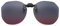 Long Keeper Sonnenbrillen Aufsatz Brille Damen Herren Clip On Sonnenbrille Polarisiert für Brille Runde Sonnenbrille Zum Aufstecken mit UV Schutz