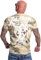 Yakuza Herren FU T-Shirt, Camouflage, 3XL