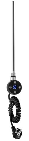 EMKE Elemento Calefactor eléctrico de 600W, Calentador de Cartucho Nergo con Controlador de Temperatura, Calentador de radiador con Temporizador