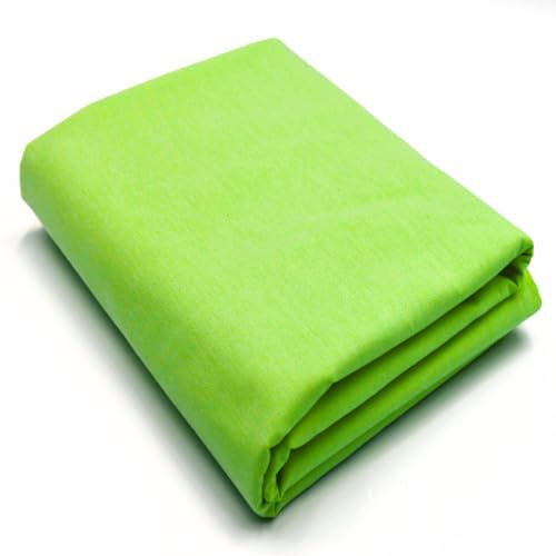 Stoff Virginia Tex, Meterware, Baumwollstoff 100%, große Breite 240 cm, Baumwollstoff 100% Oeko -Tex Standard 100 Unifarben zum Nähen (Grün 28, 200 cm)