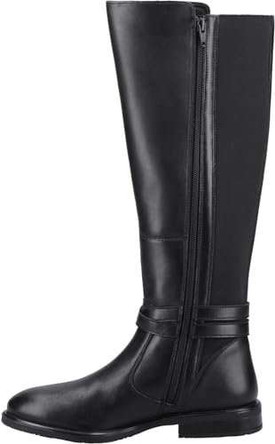 Hush Puppies Women's Victoria Long Boots, Black, 6 UK