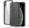 Honeyview Colored Clear Case for iPhone X/XS with Matte Border, Non-Yellowing, Shockproof, Armour Phone Cover for Apple iPhone X/XS - Black