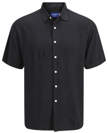 JACK & JONES Herren Jorjoshua Viscose Shirt Ss