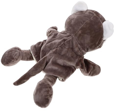 BCOATH Plüsch Waschbär Handpuppe Kinder Tierhandpuppe Geschichtenerzählen Kinder Spielzeug Interaktiv Geschenk