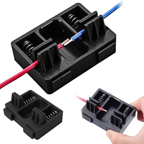 Pelriox Upgrade-Saldatrice, Morsetto Saldatura, Pinza Per Saldatura Stagno, Supporto Filo Saldatura Stagno - Realizzato In Plastica, Stabile E Affidabile, Accessorio Per Lavori Di Saldatura (Nero)
