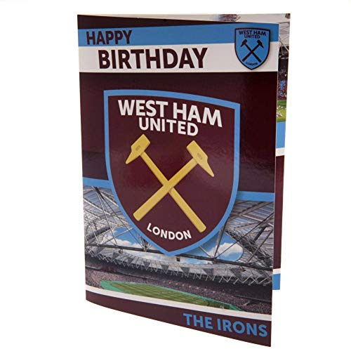 West Ham United - Birthday Card [Sound Card]
