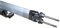 Fiamma Gelenkarm links 300-400cm, silber