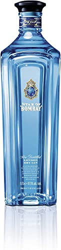 Bombay Star of Bombay, London Dry Gin, 70 cl, 47,5 pourcent