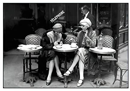 Café Et Cigarette, Paris, 1925 (Kunstdruck) (30cm x 24cm)