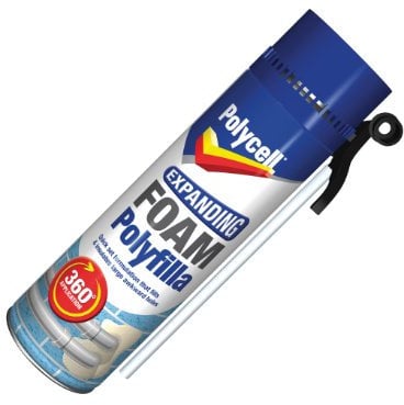 Polycell EFFGG500 500ml Expanding Foam Filler Gap Gun