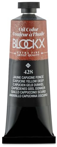 Blockx Capucine Yellow Deep Oil Paint, 35ml Tube