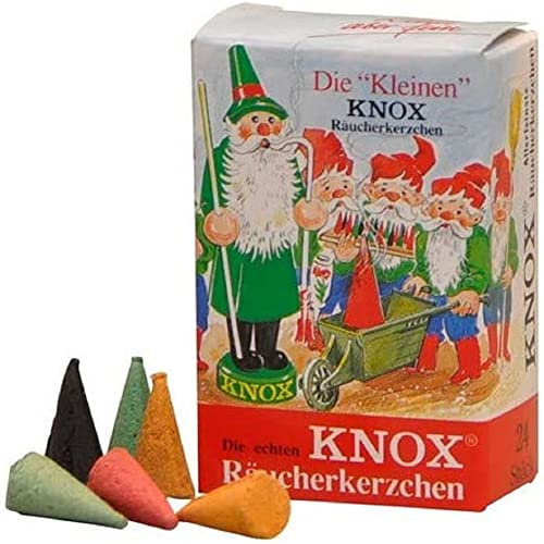 Sigro Knox Mini-Kegel Mischung Räucherstäbchen in Display Box, Mehrfarbig, 30 x 30 x 30 cm