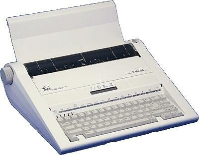 TRIUMPH-ADLER elektronische Schreibmaschine TWEN T 180 DS mit Display