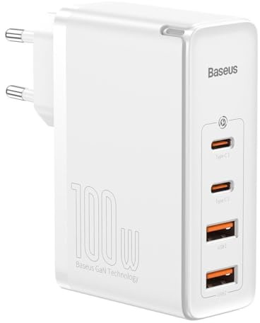Baseus, Gan2 Pro Quick Charger 2C=2U 100W EU