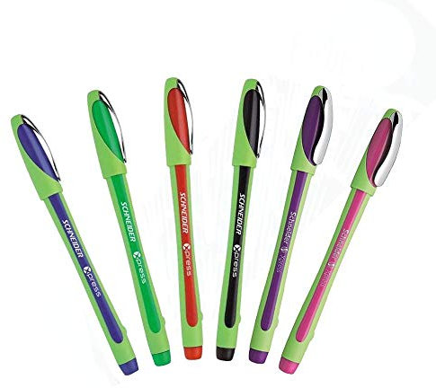 Schneider Xpress dokumentenechte Fineliner 0,8mm | Alle 6 Farben Geschenk - / Sparset