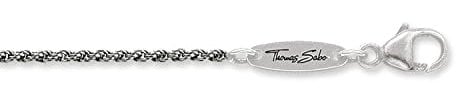 THOMAS SABO cord necklace 925 sterling silver KE1348-637-12-L60