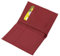 FASHIONGEN - Porte-Cartes en Cuir de Vachette, pour Carte de crédit, fidélité et visites, pour Femme et Homme, Sawsan - Rouge - Anti RFID