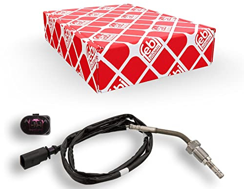 febi bilstein 100800 Abgastemperatursensor , 1 Stück | Kompatibel mit: SEAT IBIZA IV, IBIZA IV SC, IBIZA IV ST, SKODA FABIA II, FABIA II Combi, ROOMSTER, ROOMSTER Praktik