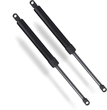 Set mit 2 Gasfedern oder Stoßdämpfern für Bettkasten 900N - M-8 Schelle - Ideal für Bettkasten 105 cm - Cuens