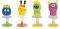 Partygeschenke - Süße Monster Feder-Pop-Ups - 4er-Pack