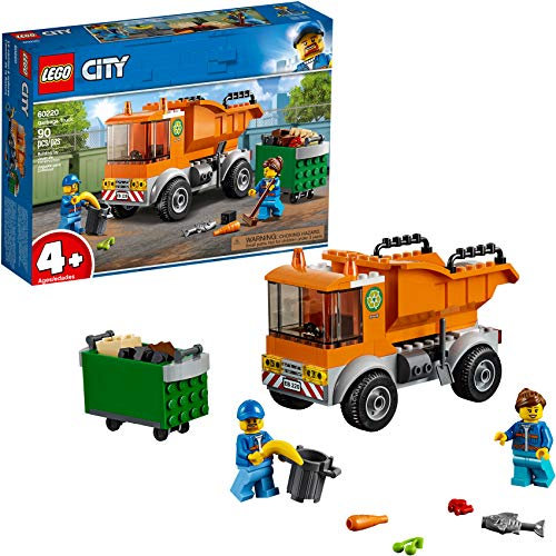 LEGO City Great Vehicles Garbage Truck 60220 Building Kit , New 2019 (90 Piece)