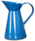Antikas - Blaue Kanne, Karaffe im Landhausstil, Vintage Blechkanne, Gießkanne