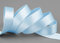 finemark 25 m x 15 mm Satinband HELLBLAU (602) doppelseitiges Schleifenband aus Satin ohne Draht weich und glänzend Geschenkband Deko Band Double face Dekoband Dekorieren Basteln