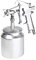 Professional F-75S HVLP Gravity Siphon Bottom Feed Air Spray Gun Paint Sprayer with Regulator with 600cc Cup Capacity Cup, 44-73 PSI, 1.5 mm Tip (F-75S)