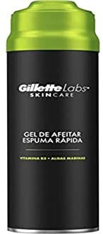 Gillette Labs Gel da Barba con Schiuma Rapida, 198ml